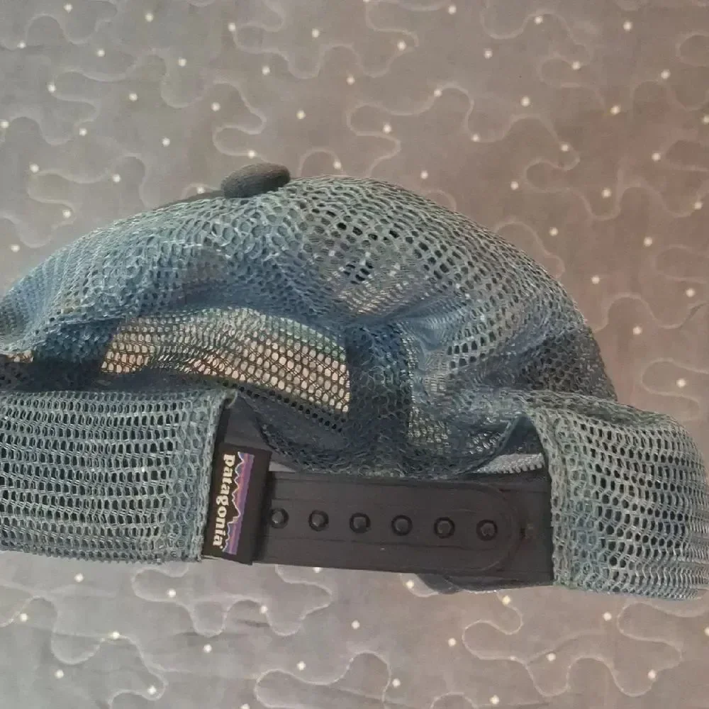 Patagonia Navy and Light Blue Cap